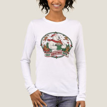 Cozy Christmas Crew – Cute Polar Bear & Gingerbrea