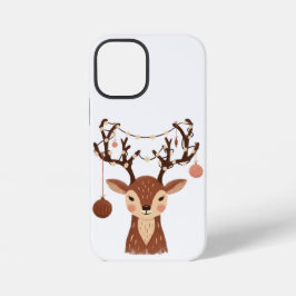 Cozy Christmas Deer with Ornaments and LPhone Case