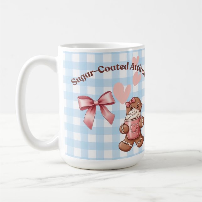 Cozy Christmas Gingerbread Coquette – Swee Kaffemugg (Vänster)