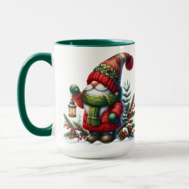 Cozy Christmas Gnome Art – Festive Holiday Mugg
