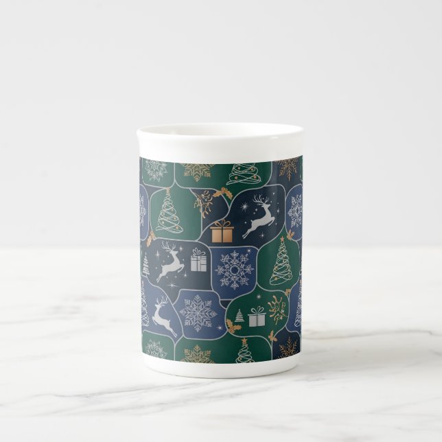 Cozy Christmas Magic Benporslin Mugg (Framsidan)