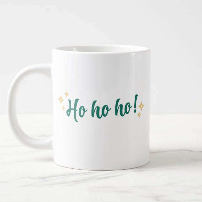 Cozy Christmas Mug – Festive Holiday Coffee & Coco Jumbo Mugg (Vänster)