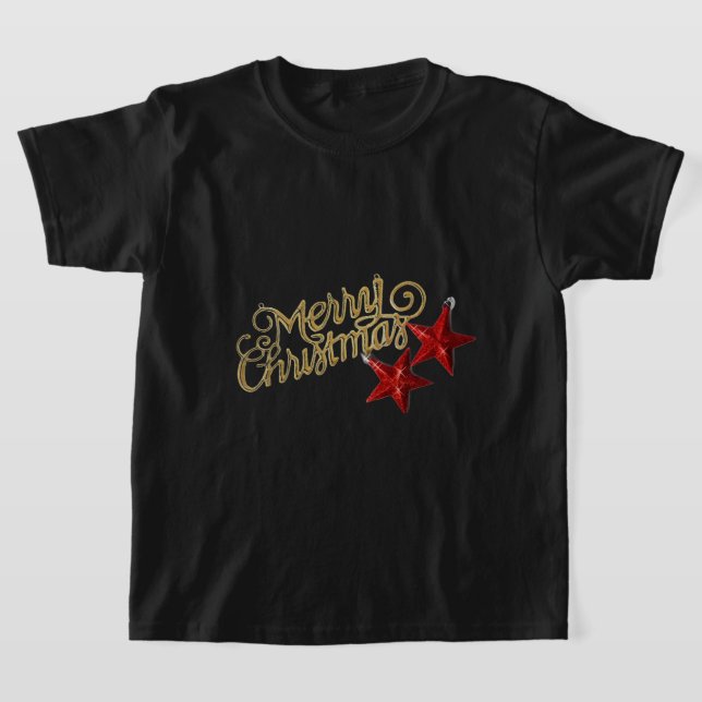 Cozy Christmas t tshirt with Santa Claus Design T Shirt (Laydown)
