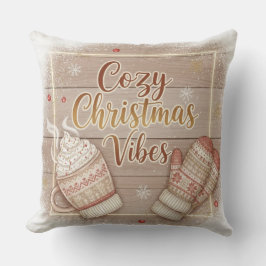 Cozy Christmas Vibes Decorative Pillow Kudde