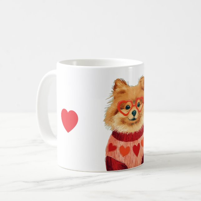 Cozy & Cool Pup Kaffemugg (Framsida vänster)