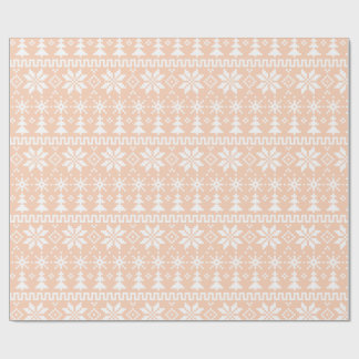 Cozy Fair Isle Presentpapper