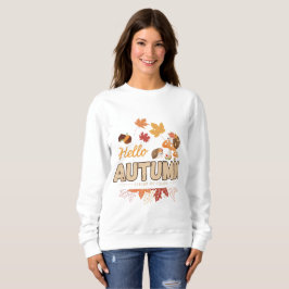 Cozy Fall Vibes with Hedgehogs & Mushrooms T Shirt