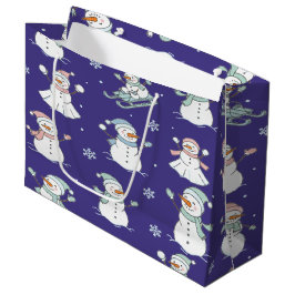 Cozy Frosted Snowman Winter