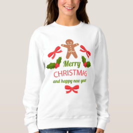 Cozy Gingerbread Christmas Sweatshirt USA T Shirt