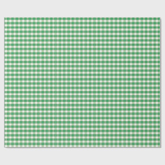 Cozy Green Plaid Rustic Christmas Cabin Presentpapper