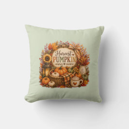 Cozy Harvest Pumpkin / Cosecha Acogedora Kudde