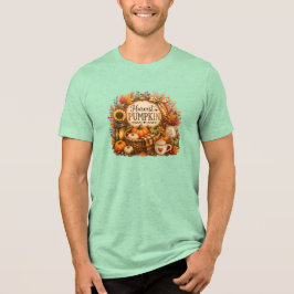 Cozy Harvest Pumpkin / Cosecha Acogedora T Shirt
