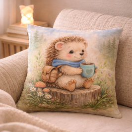 Cozy Hedgehog Kids Room & Nursery Kudde