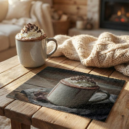 Cozy Hot Chocolate Whipped Cream Photo Pussel