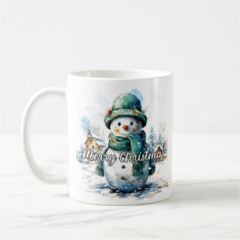 Cozy Little Winter Snowman Kaffemugg
