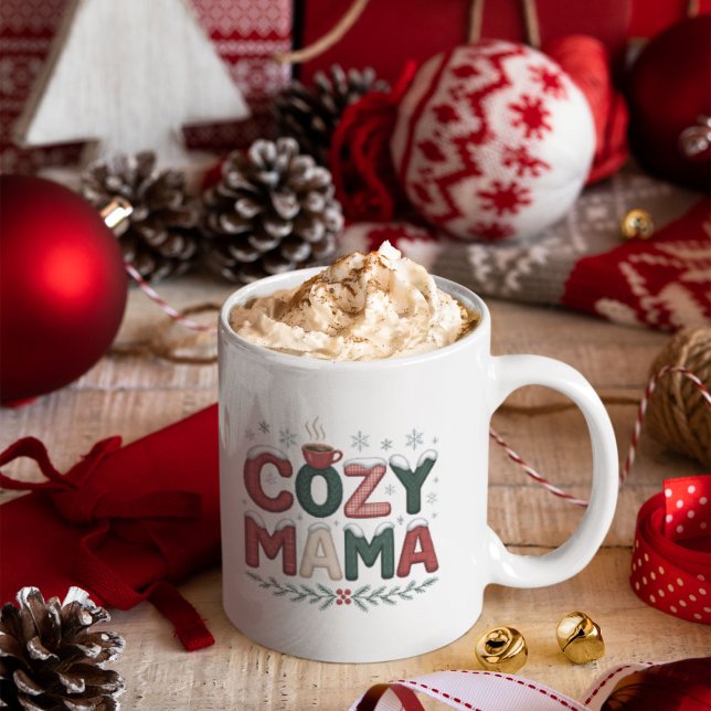 Cozy Mama Christmas Kaffemugg (Skapare uppladdad)