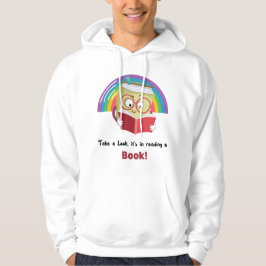 Cozy Moments take a Look, It's in a Reading a Book Hoodie