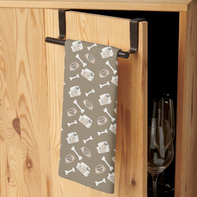 Cozy Paws Kollektion  Kökshandduk (Thirds Fold)