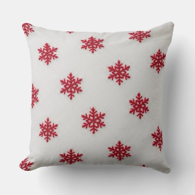 Cozy Pine Christmas Holiday Pillow Kudde (Framsida)