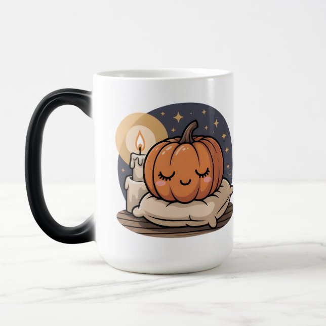 Cozy Pumpkin Dream Mug Magisk Mugg (Vänster)
