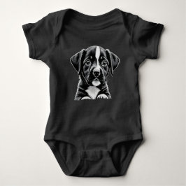 Cozy Puppy Baby Bodysuit T Shirt