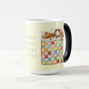 COZY QUILT Tall Morphing Mug - Gul Magisk Mugg