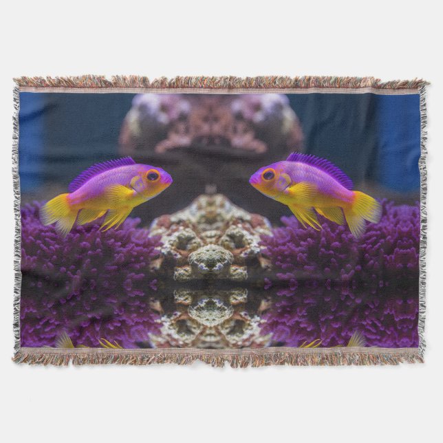 Cozy Sea Life Throw for Kids and Adults Filt (Framsidan)