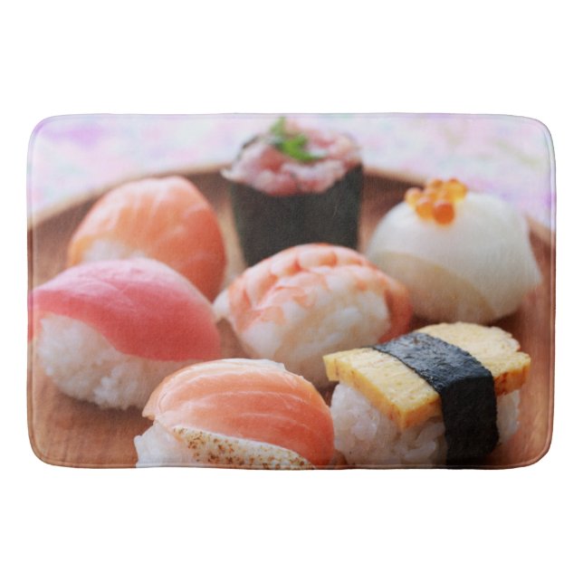 Cozy Sushi Bath Mat – SUSHIMI Collection Badrumsmatta (Framsidan)