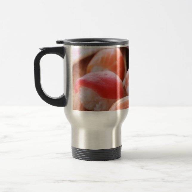 Cozy Sushi Moments – Cute & Natural Travel Mug Resemugg (Vänster)