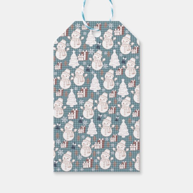 Cozy Whimsical Holiday  Presentetikett (Framsidan)