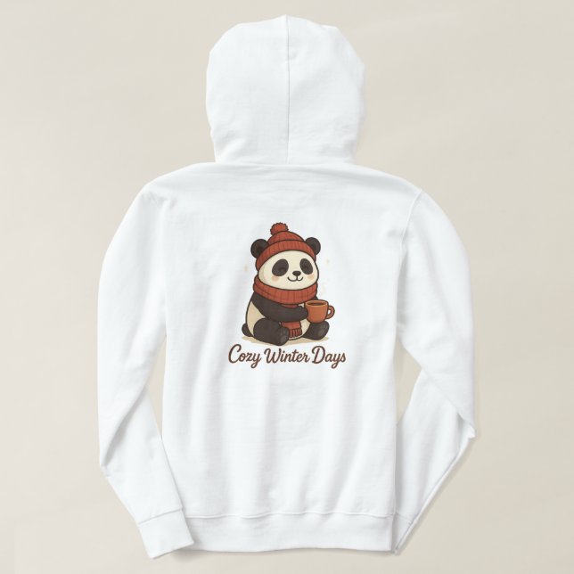 Cozy Winter Days Hoodie (Design baksida)