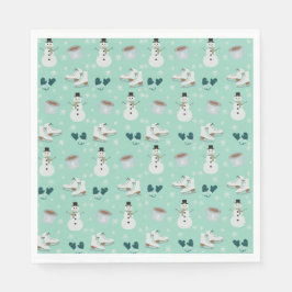 Cozy Winter Wonderland Party Napkins Pappersservett