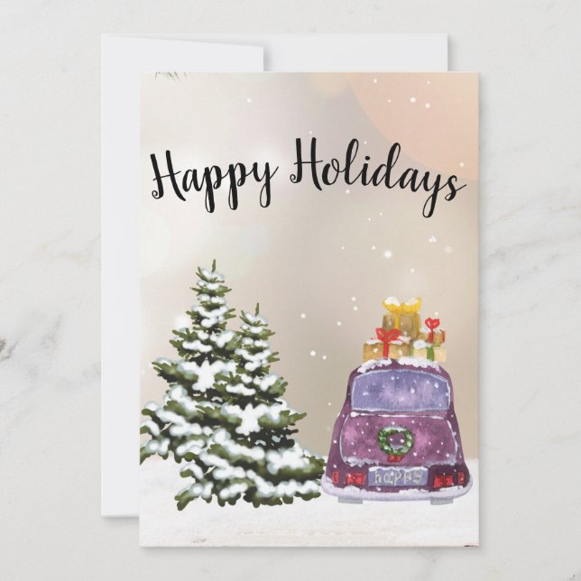 CozyBun  Julkort (Framsida)