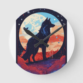 CozyDream Pillow Rund Klocka