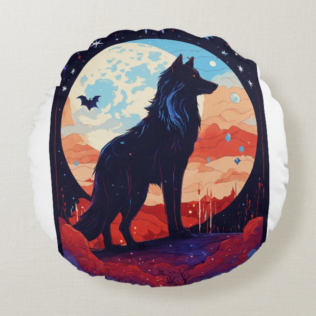 CozyDream Pillow Rund Kudde (Framsidan)