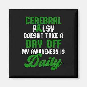 Cp Awareness Treatment Warrior Surv Magnet