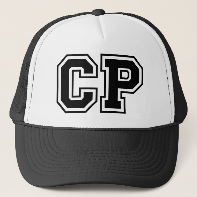"CP" Monogram Keps (Framsida)