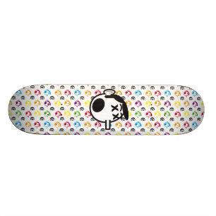 Cp-mönster Old School Skateboard Bräda 18 Cm