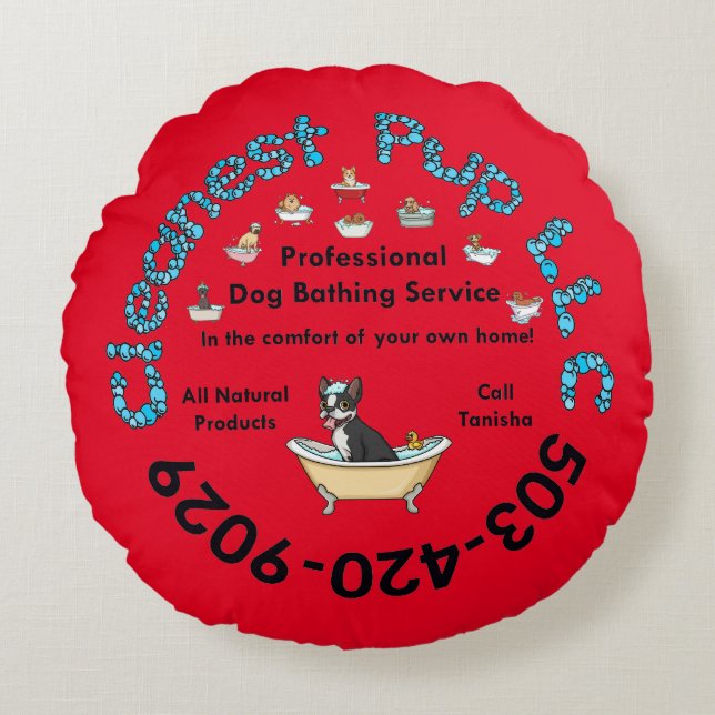 CP PILLOW RUND KUDDE (Framsidan)