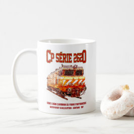 CP Serie 2620 Electric Locomotive Nez-Casse Loco Kaffemugg
