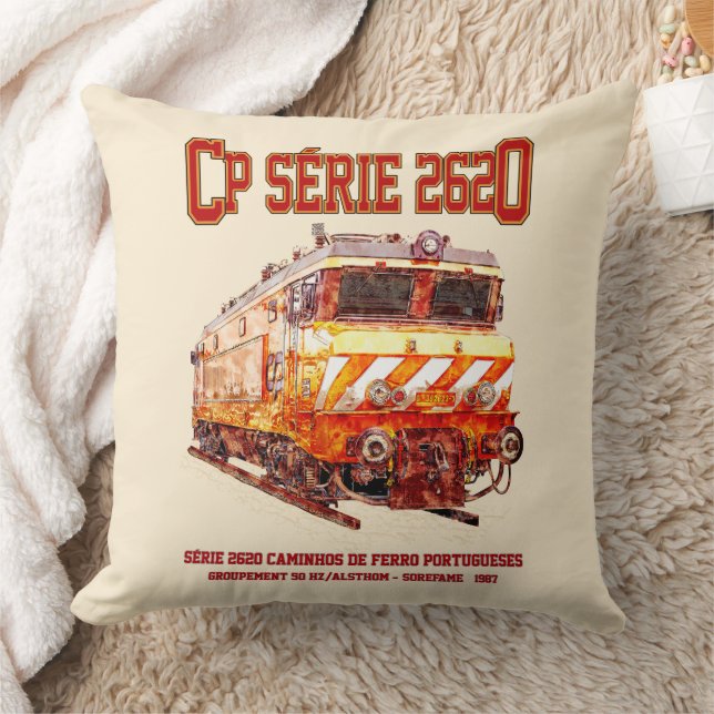 CP Serie 2620 Electric Locomotive Nez-Casse Loco Kudde (Filt)