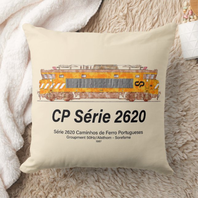 CP Serie 2620 Electric Locomotive Nez-Casse Loco Kudde (Filt)