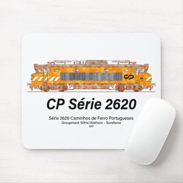 CP Serie 2620 Electric Locomotive Nez-Casse Loco Musmatta (Med mus)