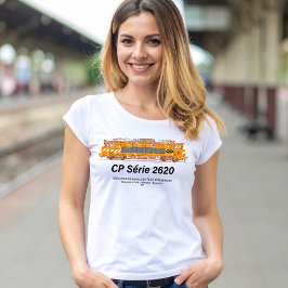 CP Serie 2620 Electric Locomotive Nez-Casse Loco T Shirt