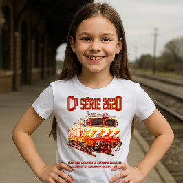 CP Serie 2620 Electric Locomotive Nez-Casse Loco T Shirt