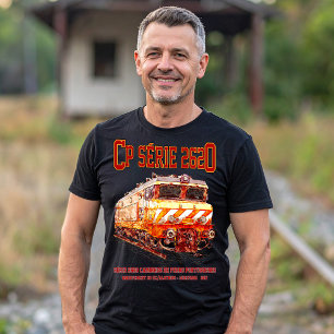 CP Serie 2620 Electric Locomotive Nez-Casse Loco T Shirt