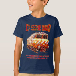 CP Serie 2620 Electric Locomotive Nez-Casse Loco T Shirt