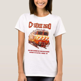 CP Serie 2620 Electric Locomotive Nez-Casse Loco T Shirt