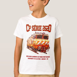 CP Serie 2620 Electric Locomotive Nez-Casse Loco T Shirt