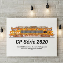 CP Serie 2620 Elektriskt lok. Nez-Casse lok